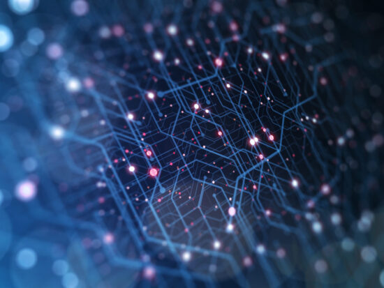 Motherboard Circuit Background. Virus detected over circuit board. Worm, cyber attack, antivirus, firewall alert and danger warning concept. Futuristic PCB. 3D render