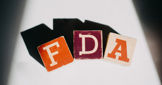 FDA wrote with wooden blocks